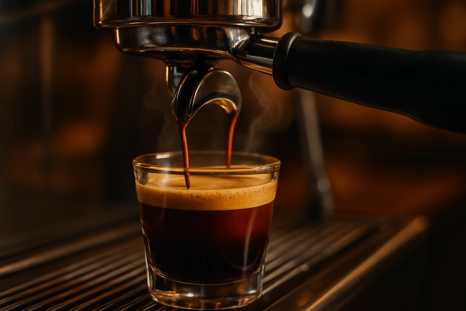 extraccion de espresso